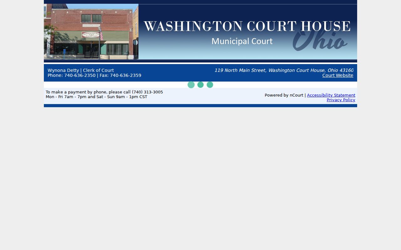 Fayette County traffic court record payment channel